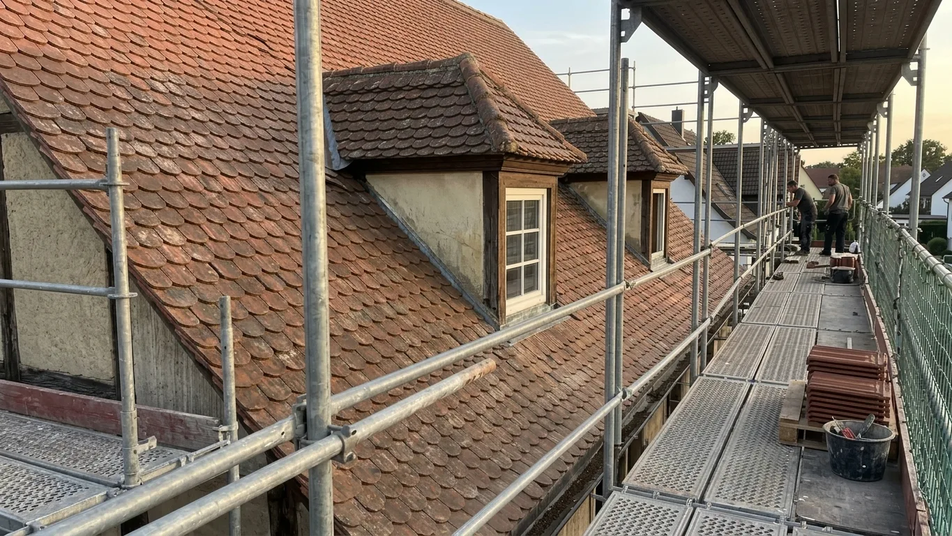 Couvreur à Mitry-Mory — avant (chantier 2)