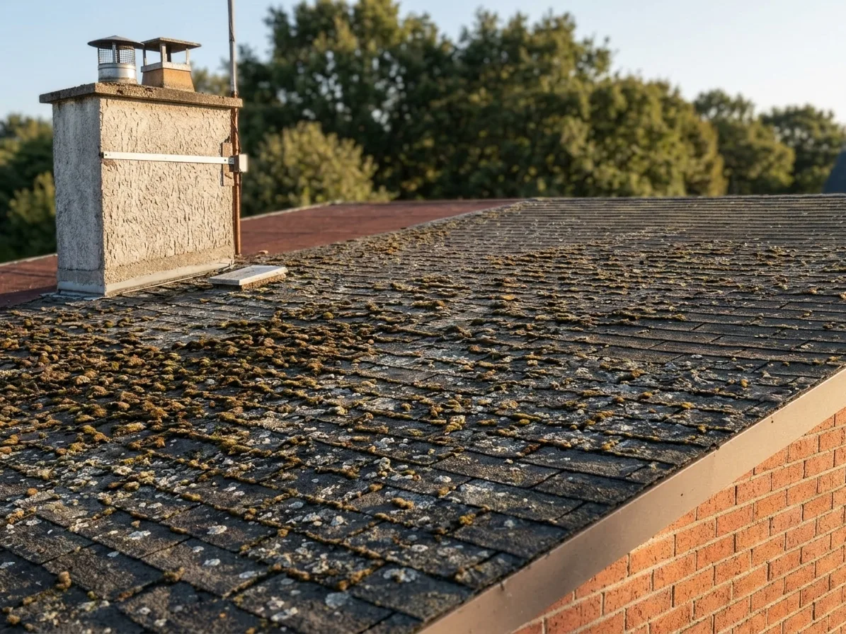 Démoussage de toiture à Mitry-Mory