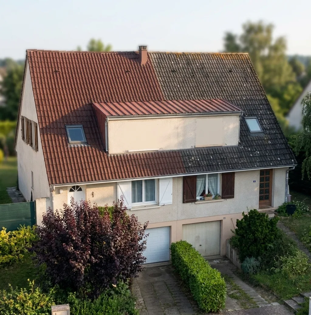 Nettoyage de toiture à Mitry-Mory