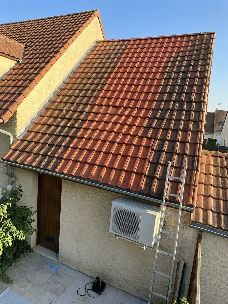 Nettoyage de toiture à Mitry-Mory