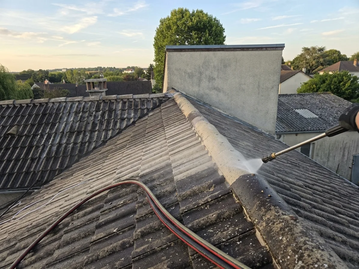 Nettoyage de toiture à Mitry-Mory