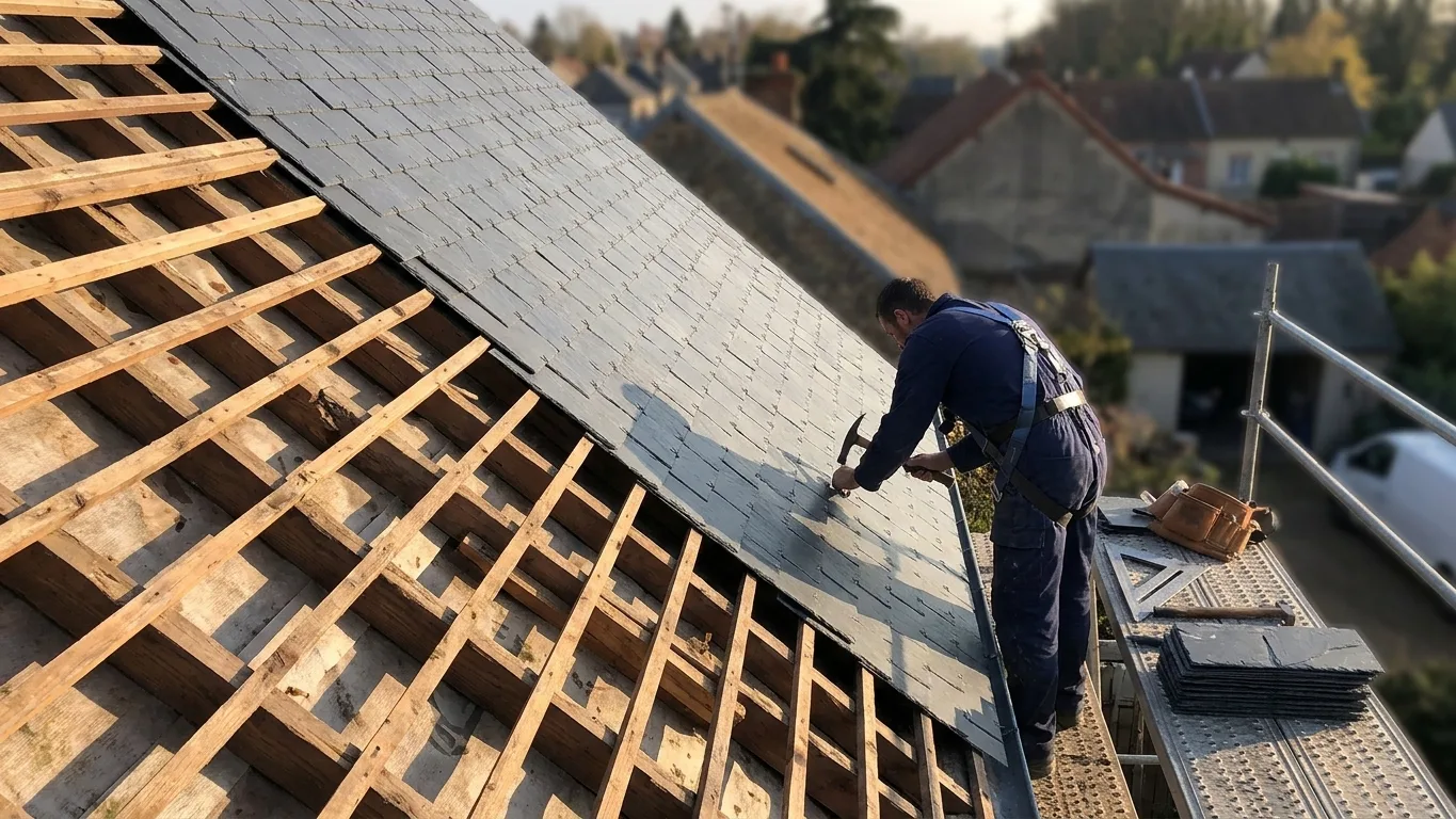 Réfection complète de toiture à Mitry-Mory
