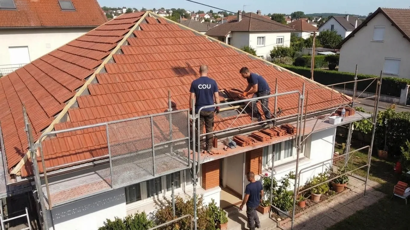 Zinguerie à Mitry-Mory